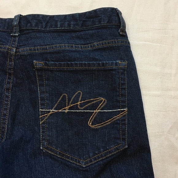 Y2K Rhinestone Accented Metro 7 Jeans, 6 - Picture 6 of 8